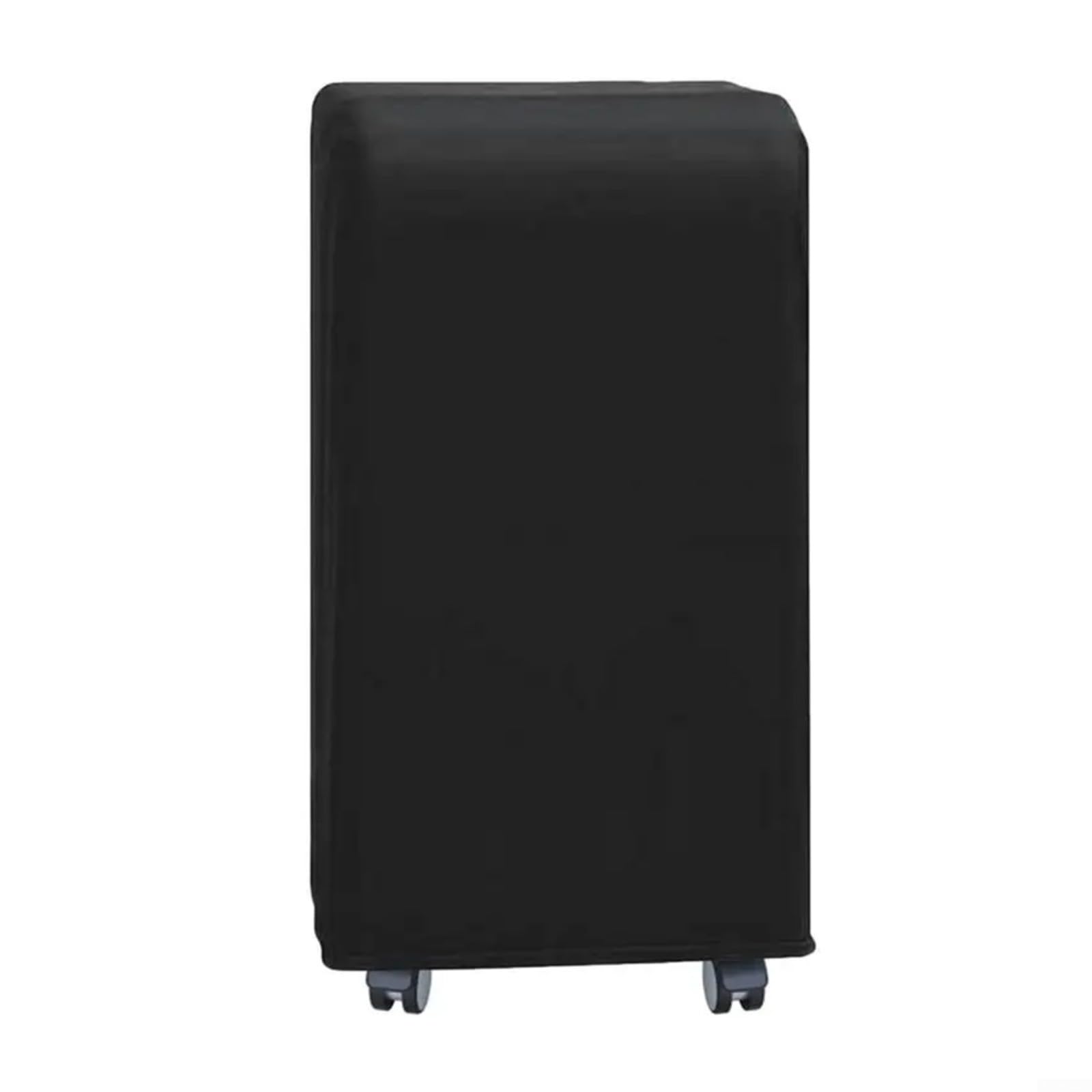 Housse De Protection Pour Climatiseur Mobile - Tissu Oxford Noir - Taille 45x50x75 Cm - Fermeture Intégrale Anti-poussière - 7
