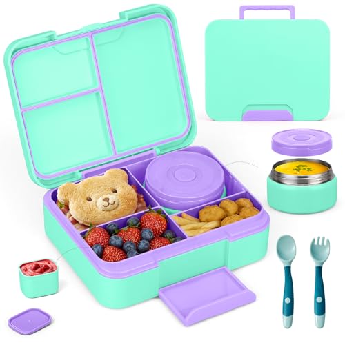Image of WyfKyd Bento Lunch Box with Soup Thermo Hot Food Container for Kids Adults
