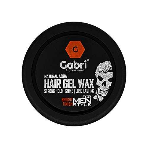 Gabri Hair Styling Wax 150ml, Hair Gel Wax, Edge Control, Maximum Control and Long Lasting, Men & Women Hair Wax (Bright Finish)