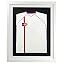 40 X 50cm- White Frame, White Mount, Black Backing Card