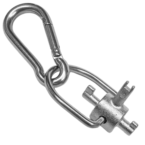 Universal locking key for mounting and dismounting refrigeration safety covers for 410A and R22, tamper-proof multi-key tool for air refrigeration and equipment servicing, HVAC 410A and R22 key tool