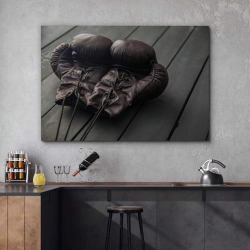 Tableau de sport boxe 80x120cm avec cadre interne XBTYKPB