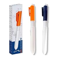 Znnhnn 2 Stück Spritzstifte, Beschreibbarer Wasser Spray Stift, 2-In-1 Wasserspeiender Beschreibbarer Stifte, Streich Squirt Stift, Drücken Sie, Für Schulbüro Streichtrick