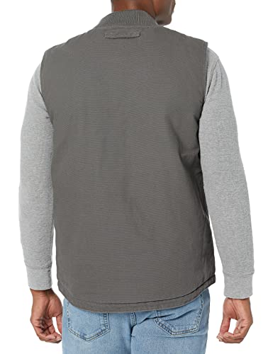 Legendary Whitetails Men's Standard Canvas Cross Trail Vest, Charcoal, Small #TOP1