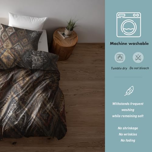 Housse de couette 200x200 afrique de qualité supérieure dotée d'une fermeture éclair pratique