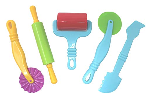 Preisvergleich Produktbild Kids B Crafty Knet-Küchenwerzeuge, 5er Set