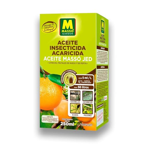 Insecticida Aceite de Parafina ECOLÓGICO de 250 ml para 50 L de Agua | Insecticida y Acaricida contra Pulgón, Pulgones, Trips, Ácaros, Cochinillas | Aplicable todo el Año | Nexum Market (1)
