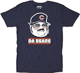 Chris Farley Da Bears T-Shirt – Funny SNL 90s Comedy Sketch Tee Heathered Navy