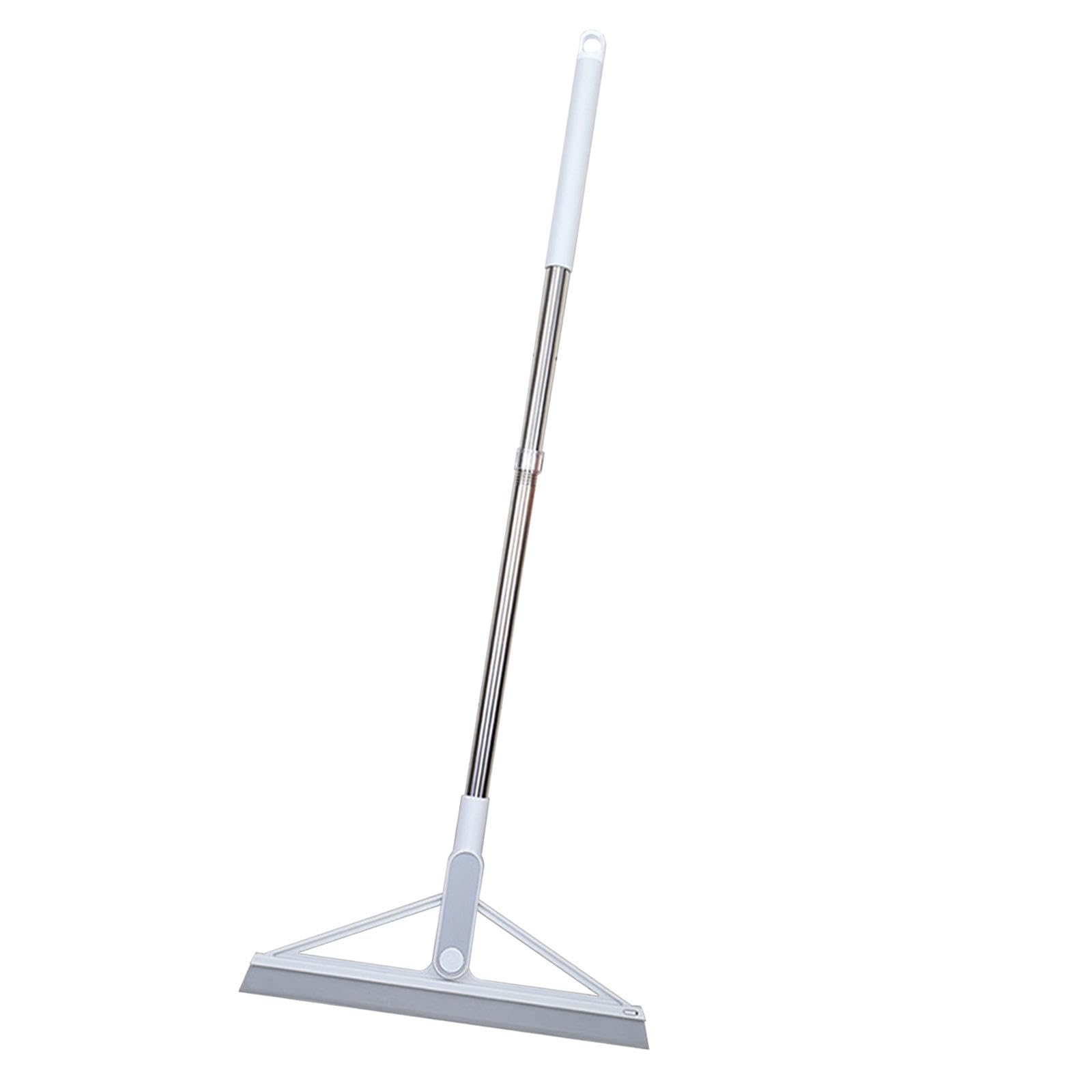 Magischer Rakelbesen für den Boden – Multifunktions-Gummibesen mit 104,1 cm verstellbarem Griff, Haushaltsreinigung, Kehrmaschine für Tierhaare, Teppich, Wasser