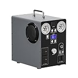 PHASFBJ Generador Solar portátil 1000W, Grupo electrógeno silencioso, batería Solar 280 WH, Grupo electrógeno de Emergencia con Salidas AC 230 V, para Camping y Viajes,220v/1000w~1087wh