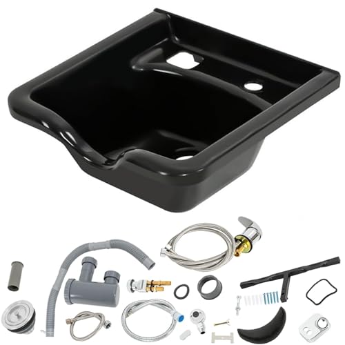 Lavage des cheveux au lit facilité grâce au kit de bassin à shampoing