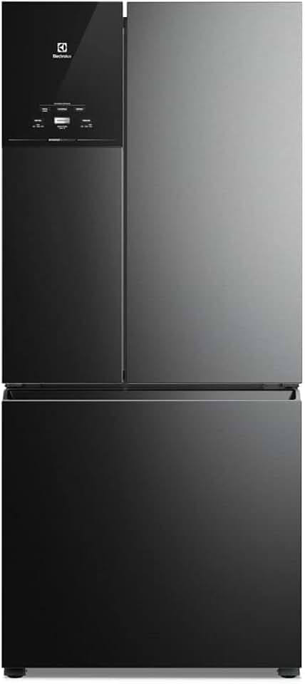 Geladeira Electrolux Multidoor Efficient Com Autosense e Inverter 590 l Black Inox Look (IM8B) 127V