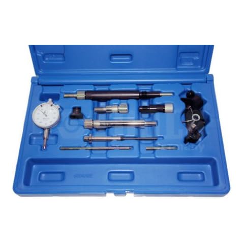 Diesel Einspritzpumpe Werkzeug mit Messuhr für PKW KFZ usw Cover