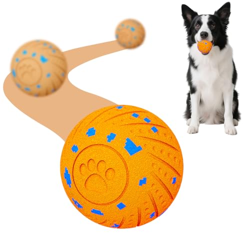 Image of 2-in-1 Interactive Dog Ball Toy for Aggressive Chewers, Automatic Moving & Bouncing E-TPU Dog Ball, 3 Modes Smart Pet Toy with Motion Sensor