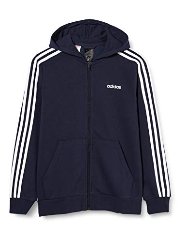 Preisvergleich Produktbild adidas Jungen E 3S Fz Hd Sweatshirt, Legink / White, 164