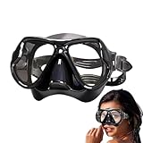 Taucherbrille mit Schnorchel - Verstellbare Schwimmbrille mit klarer Sicht ohne Auslaufen, Schwimmbrille mit breiter Sicht, Schwimmzubehör für Jugendliche, Kinder, Juniorsport