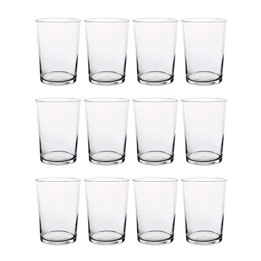 Vaso de Sidra 50cl, Corte Caliente, 12 uds. Vajilla Elegante y Moderna Set de 12 - Hogar y Más