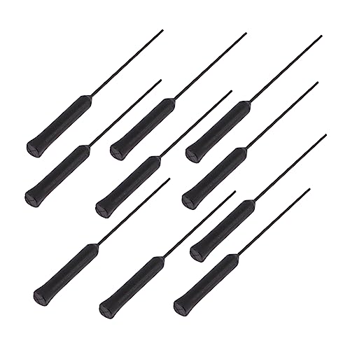BEBEMOKO Cleaning Tools Set 10pcs Cleaners Amplifier Cleaning Rods Accessories for Earwax Made of PVC