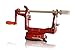 CAST IRON APPLE PEELER by Purelite Durable Heavy Duty Cast Iron Apple Slicing Coring and Peeling Machine Razor Sharp Stainless Steel Blades and Chrome Plated Parts