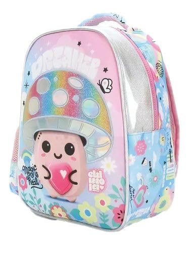 CHIMOLA Unisex Çocuk Sırt Çantası, Mavi, M
