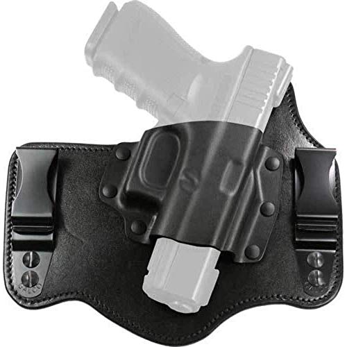 Galco KT224B Kingtuk Inside the Waistband Holster - RH, Black, fits Glock 17,19,22,23,26,27,31,32,33