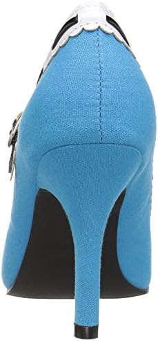 Ellie Shoes Women's 406-Alise Maryjane Pump, Blue, 6 M US | Image 2
