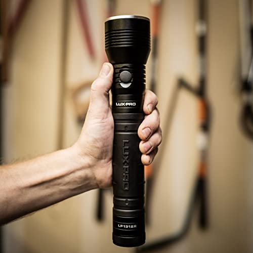 Luxpro Ultra Bright 1200 Lumen Cree Led Flashlight With Tackgrip Lp1312R #TOP6