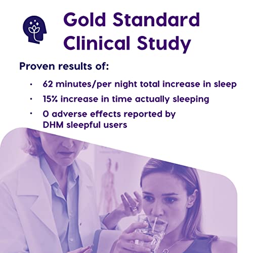 Dhm Sleepful, Unique Natural Sleep Aid, Vegan, Non-Gmo, Proprietary Blend Of Natural Ingredients, 10 Capsules #TOP6