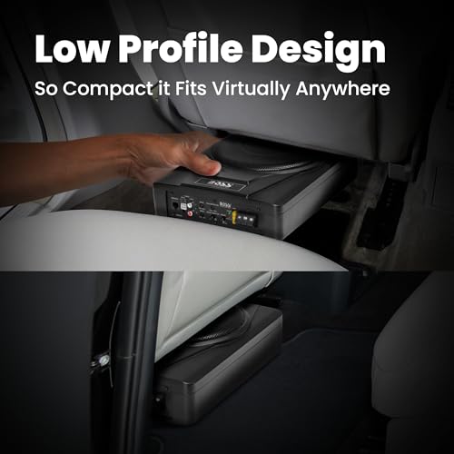 Image of BOSS Audio Systems BASS10 Under Seat 10 Inch Amplified Car Subwoofer