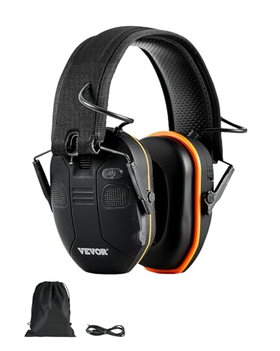 VEVOR Safety Earmuffs, Electronic Ear Muffs with...
