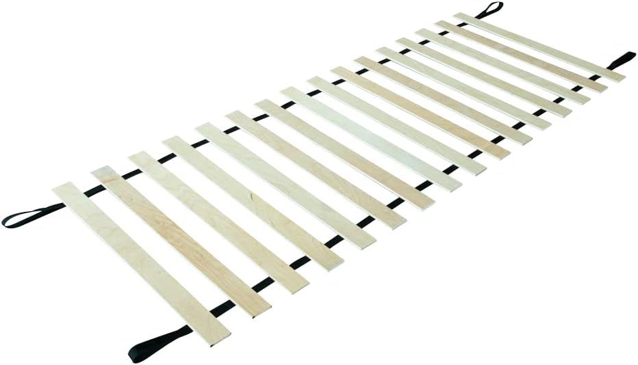 EVERGREENWEB Slatted Base - Slats with flexible frame (SLATS, 120 x 190 cm)