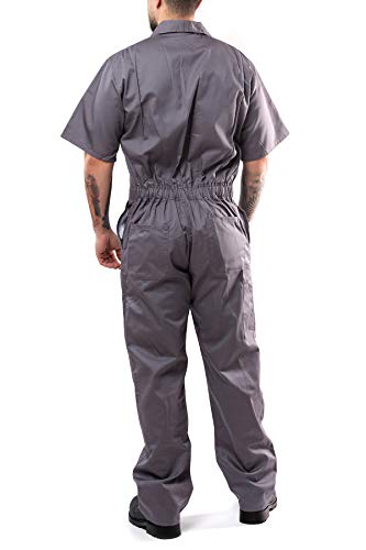 Kolossus Coveralls For Men Short Sleeve - Blended - Work Jumpsuit Men #TOP2