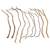 NUOBESTY Ramas de Madera Flotante Natural para Acuario y Terrario Decoración Raíces de Azalea para Peces y Reptiles Tamaño Variable Accesorio Decorativo Ecológico para Ecosistemas