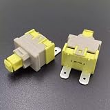 Canal PS-5 Compatible Latching Power Switch, 16A 125V 2-Pin ON-Off Push Button...