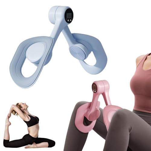 Thigh Master, nuevo entrenador de muslos 2025, entrenador muscular de muslo, equipo de entrenamiento de ejercicio de muslos para mujeres (conteo azul)