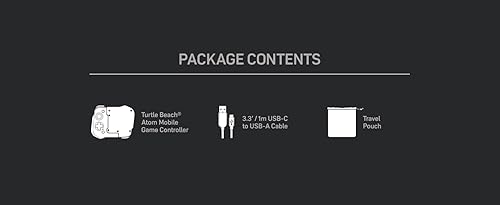 Miniatura 11 de Turtle Beach Atom Mobile Game Controller with Bluetooth for Cloud Gaming on iPhone with Compact Shape, Console Style Controls & Low Latency