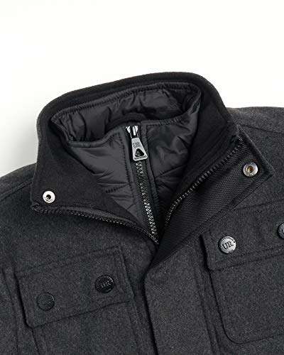 Urban Republic Boys’ Wool Dress Coat With Zipper Closure With Bib Insert thumb #4