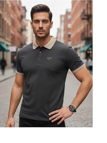 Image of QNIM Polo T Shirt for Men || T Shirt for Man || Collar T Shirt Style Men (Q-131-134)