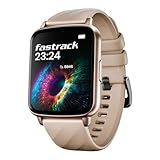 Fastrack Volt S1 Smart Watch for Man and Women Latest with 1.83" Display, Silicone Strap, BT Calling, 100+ Sports Modes, Heart Rate, SpO2, IP68, Ideal Smartwatch for Boys and Girls (Beige)