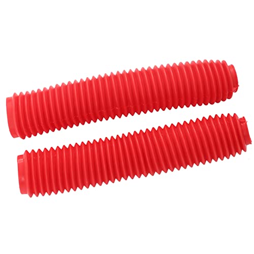 Botas de amortecedor, par de botas de choque de garfo dianteiro de motocicleta de substituição para