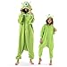 Beauty Shine Unisex Child Cartoon Mike Wazowski Pajamas Christmas Onesies Plush Cosplay Costumes (5T, Mike Wazowski)