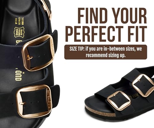 Image of Project Cloud 100% Genuine Leather Ankle Strap Footbed Sandal with Lightweight & Comfortable Walking Fisherman Sandals for Women - Non Slip Memory Foam Slingback Womens Sandals 2026 (Garda)