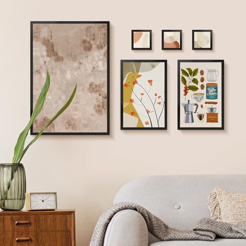 Image of LaVie Home 18x28 Picture Frame for Wall Display, 18x28 Black Picture Frame with HD Plexiglas, 18 x 28 Photo Frame 1 Pack, Display Frame for Vertical or Horizontal, Classic Collection
