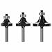 SKIL 91002 Carbide Roundover Bit Set, 3-Piece