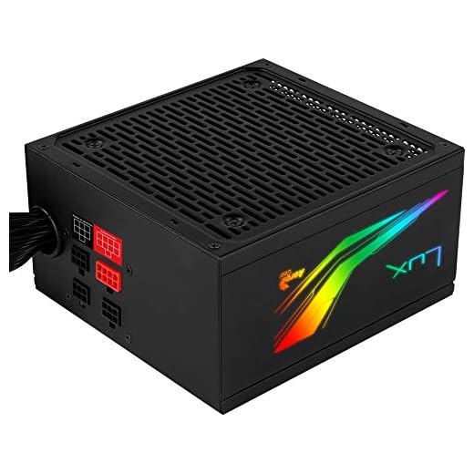 Fuente DE ALIMENTACION AEROCOOL Lux RGB 650M, 650 W, 220-240 V, 50-60 HZ, 94%, 5 A, 120 W