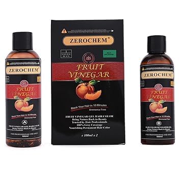 Natural Chemical-Free Hair Dye – Herbal Hair Color for Men & Women | Ammonia-Free, Paraben-Free, Safe for All Hair Types (100x2) 200ml-image-29