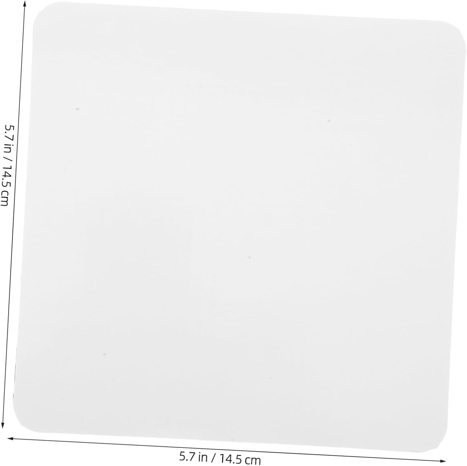 BESPORTBLE 75pcs Thickened Square Cake Boards Cake Base for Decorating for Birthdays Weddings and Events Safe and Versatile Use