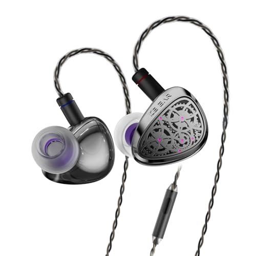 KBEAR TB-PRO IEM Cuffia Cablata Cuffia In-Ear HiFi con 10mm...