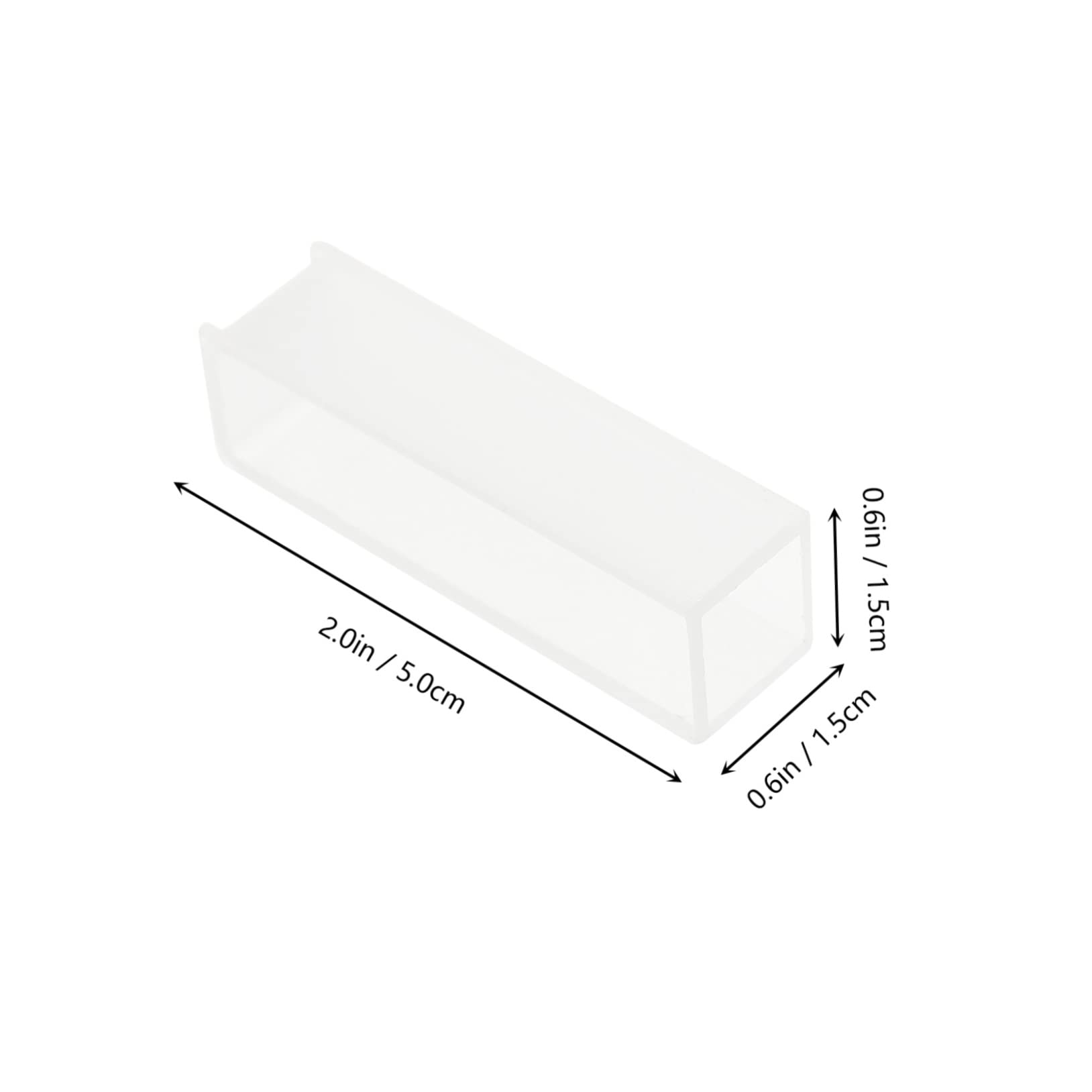 4pezzi Cuvetta Di Vetro Transparente Microcuvetta in Vetro Standard Cuvetta Utile Per Analisi Comparative Da Laboratorio Compatibile Spettrofotometri