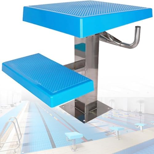 Heavy Duty Diving Board - Rust-Proof Stainless Steel, Anti-Slip Design, 220 Lbs Weight Capacity, Perfect for Swimming Pools & Gymnasiums, Durable & Safe